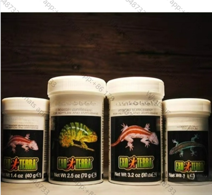 Vitamin D3 Reptile - مسحوق الكالسيوم للزواحف مع وفي بدون