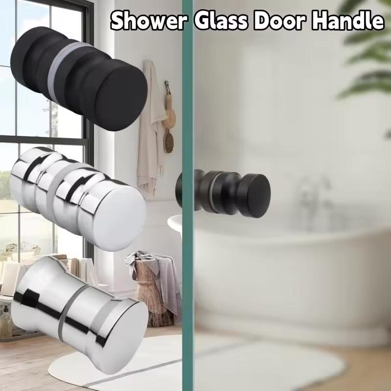 مقبض أنيق لأبواب الدش الزجاجية - مراجعة Glass Door Hinge وسعره