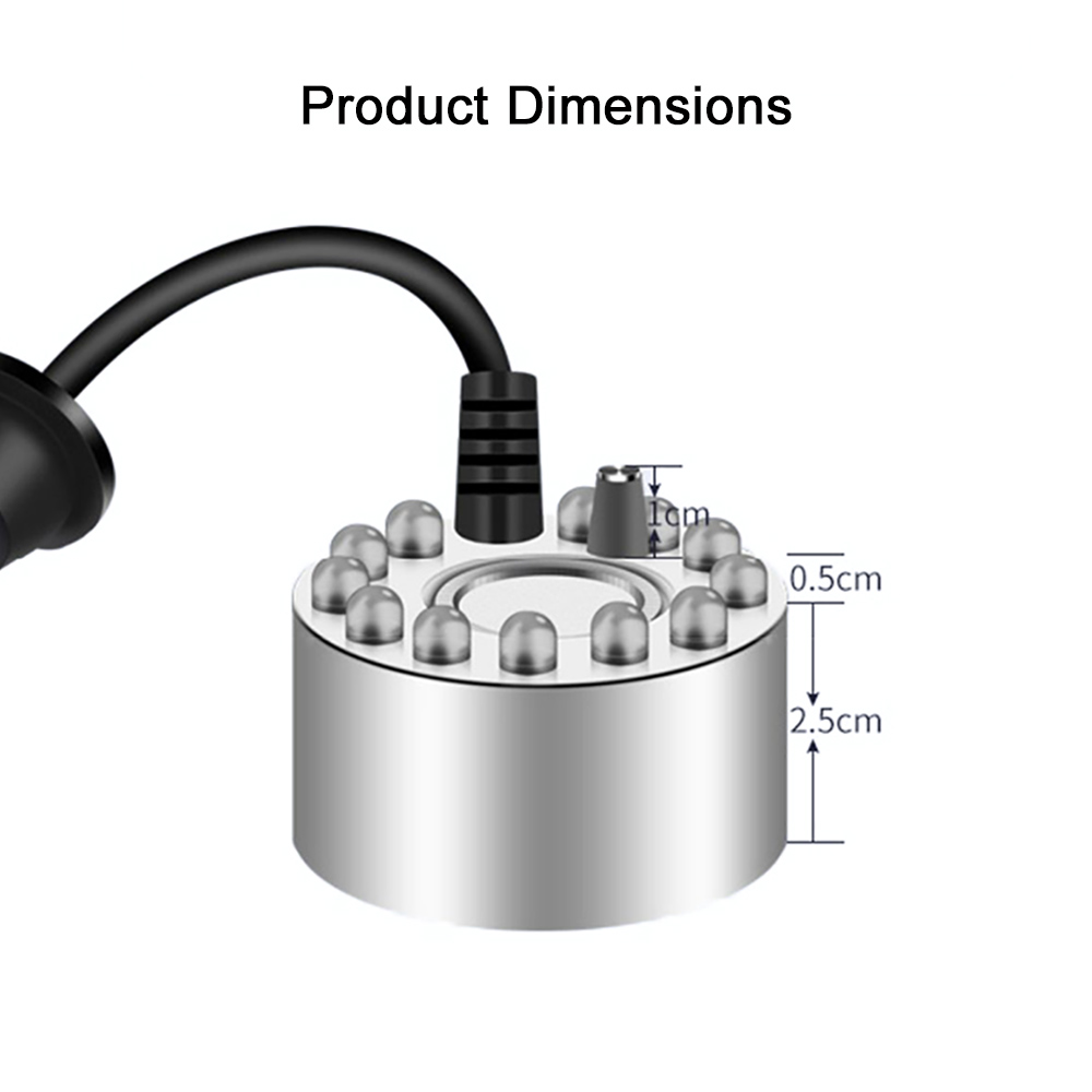 110 فولت 220 فولت جهاز تكوين ض - مراجعة Terrarium Fogger Ultrasonic وسعره