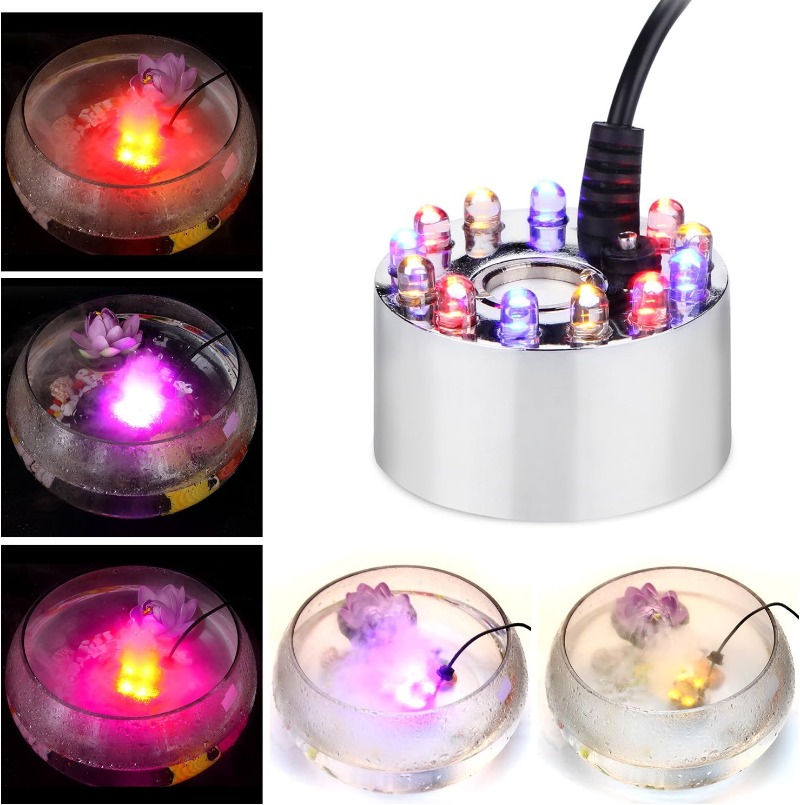 صانع ضباب بالموجات فوق الصوتية - مراجعة Terrarium Fogger Ultrasonic وسعره