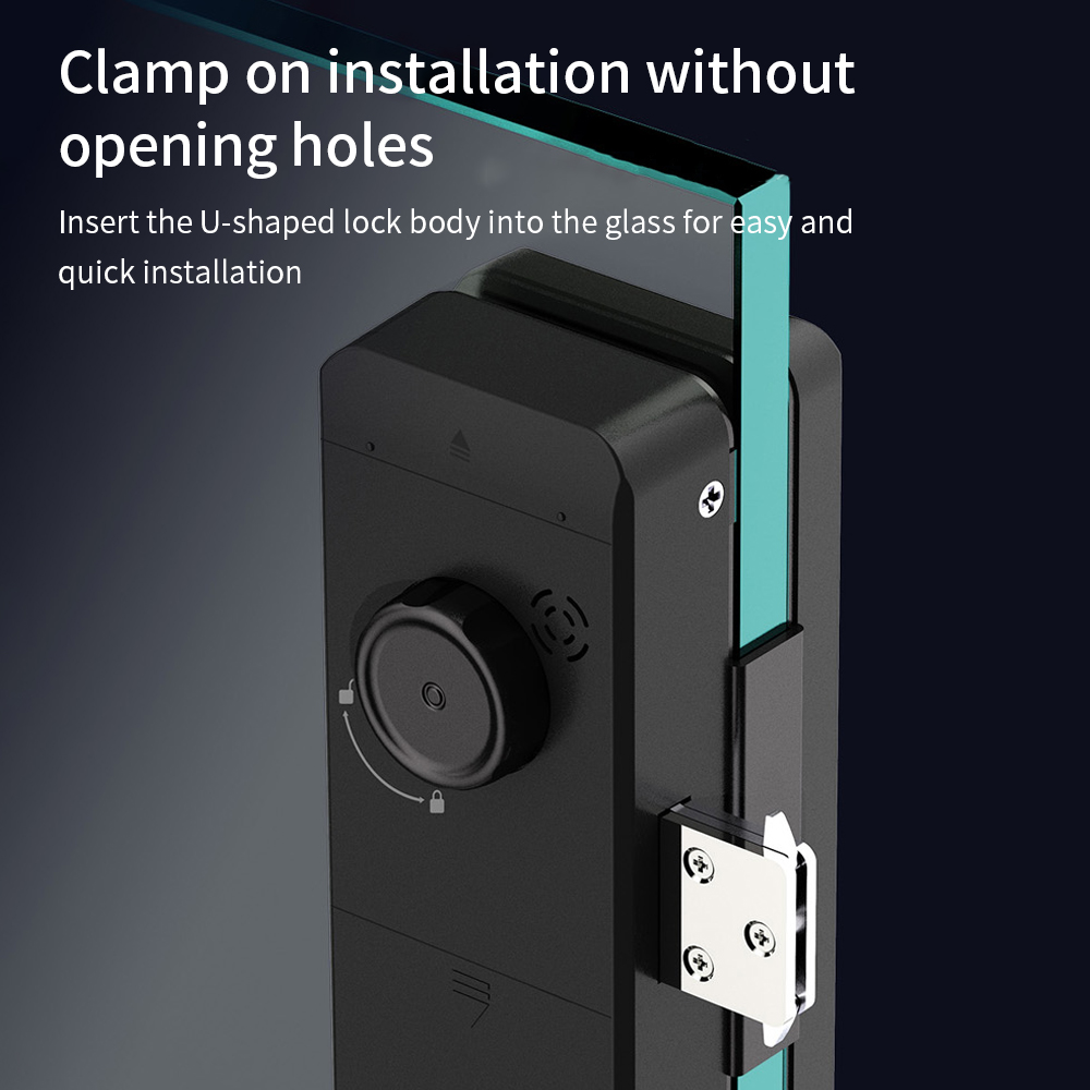 TTLOCK قفل زجاجي ذكي التعرف عل - مراجعة Glass Door Hinge وسعره