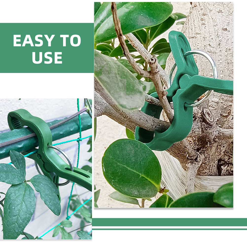 60 قطعة من مشابك تثبيت النباتا - مراجعة Vine Climbing Plastic وسعره